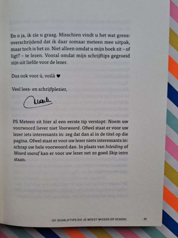 101 schrijftips die je moest missen op school