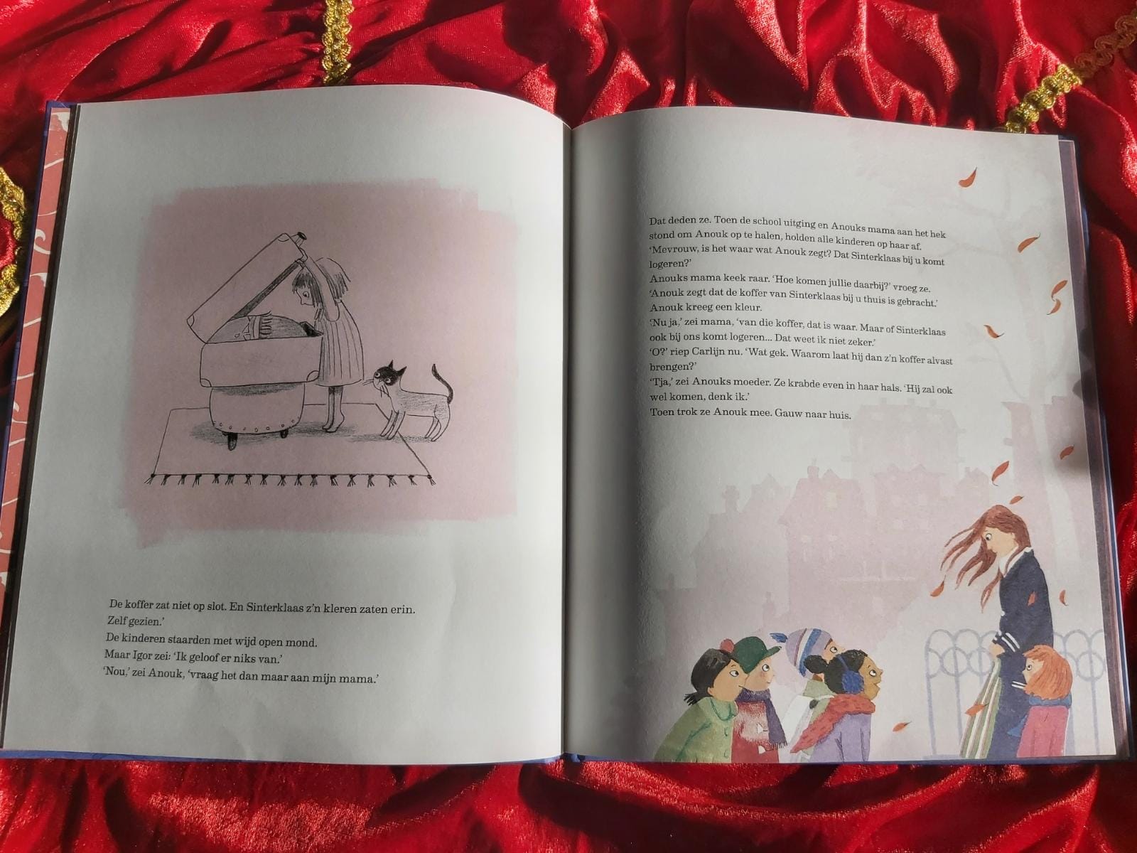 De kleren van sinterklaas