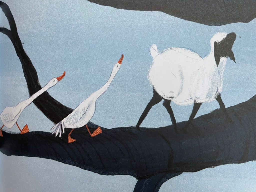 Hendrika het schaap dat in een boom klom