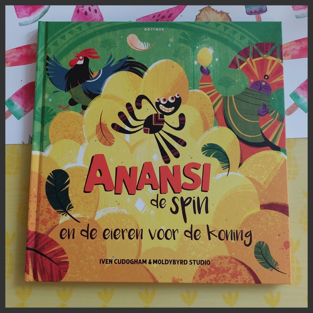 Anansi de spin en de eieren voor de koning
