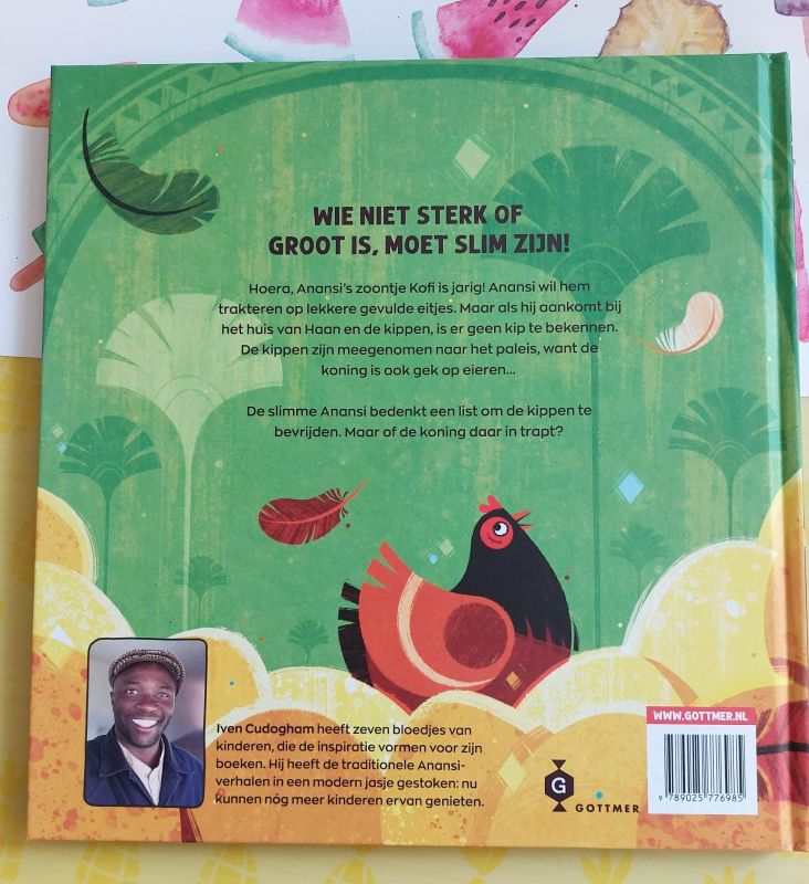 Anansi de spin en de eieren voor de koning