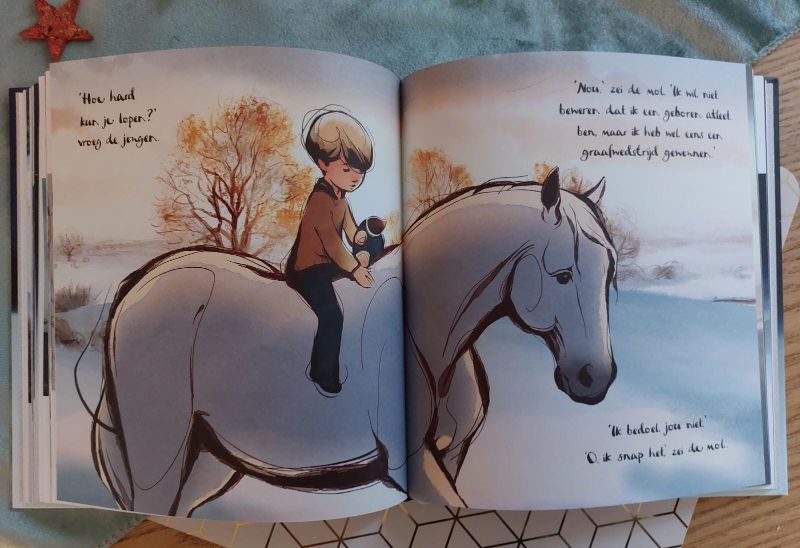 De jongen de mol de vos en het paard het geanimeerde verhaal