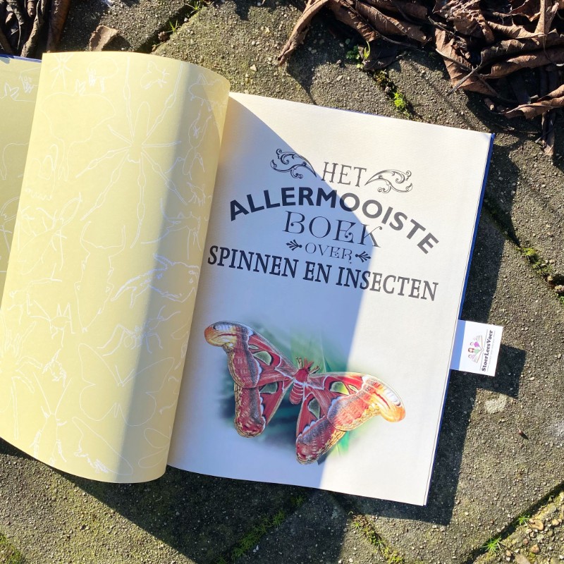 Het allermooiste boek over spinnen en insecten