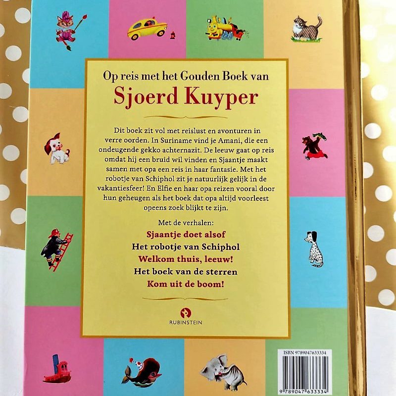 Op reis met het gouden boek van Sjoerd Kuyper