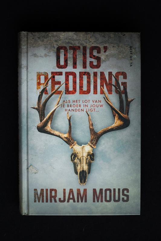 Otis' redding voorkant met hertengewei en rode letters rechthoek