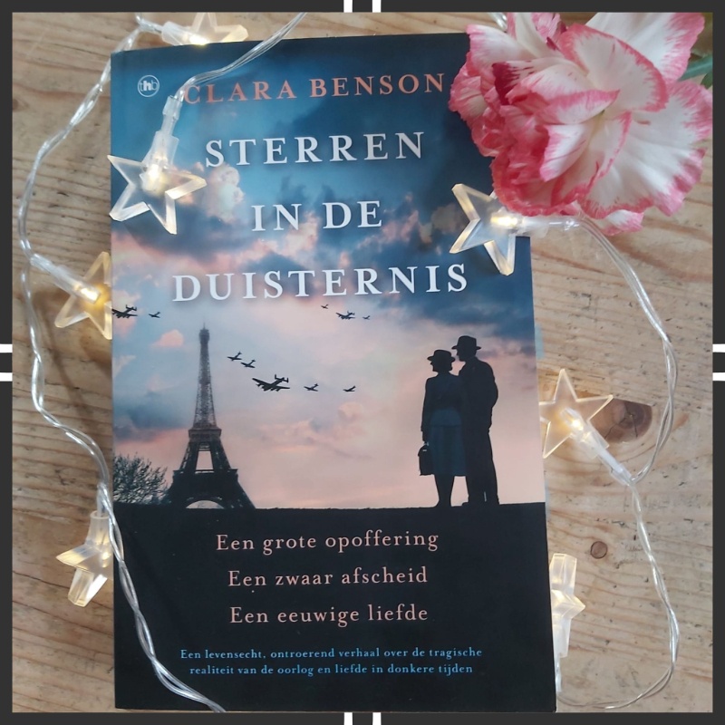 hoofd Sterren in de duisternis