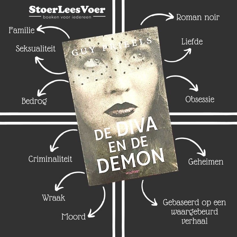 tags en cover boek De diva en de demon