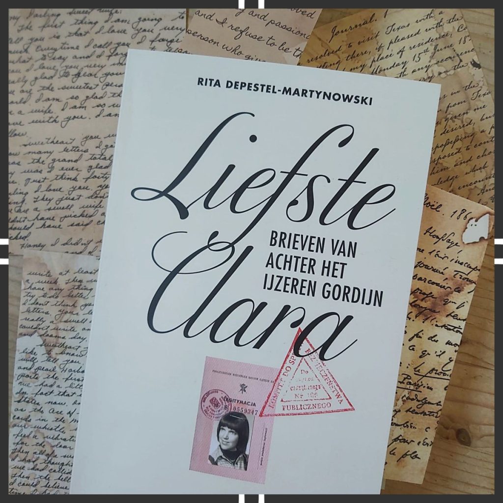 cover kader Liefste Clara, een imposant autobiografische geïnspireerde speurtocht