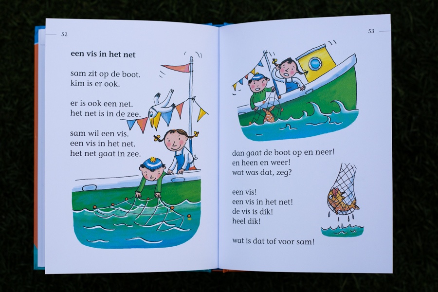 bladspiegel verhaal 3 avi start met kinderen in een boot