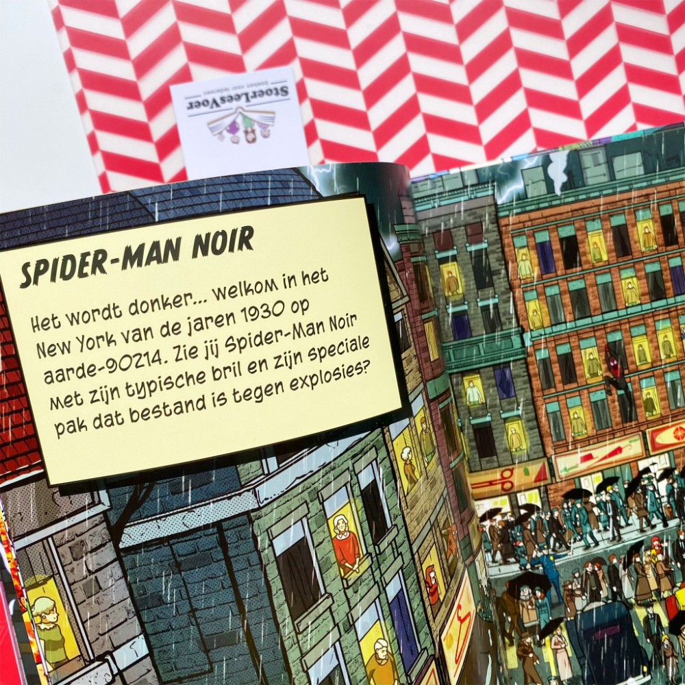 Waar is Spider-man? noir