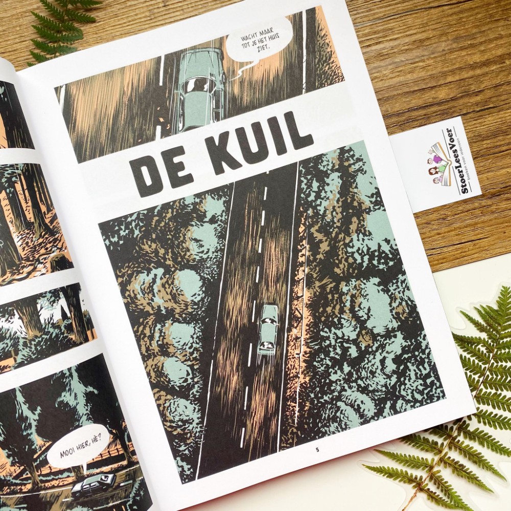 De kuil, een prachtige graphic novel van Erik Kriek