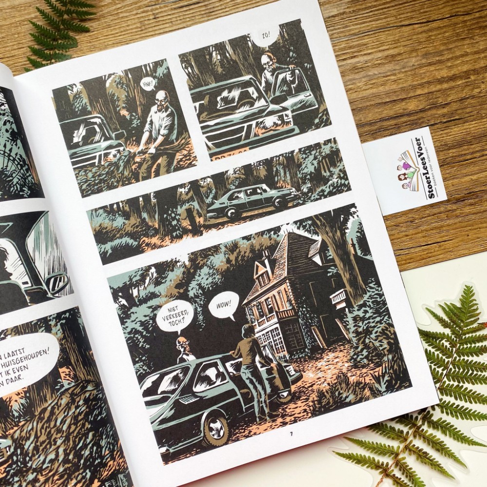 De kuil, een prachtige graphic novel van Erik Kriek