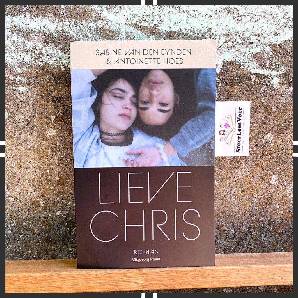 Lieve Chris, een roman over vrijheid, liefde en vriendschap sabine van den eynden antoinette hoes roman cover kader