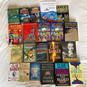 Alle boeken van Clive Barker, een iconische auteur en kunstenaar