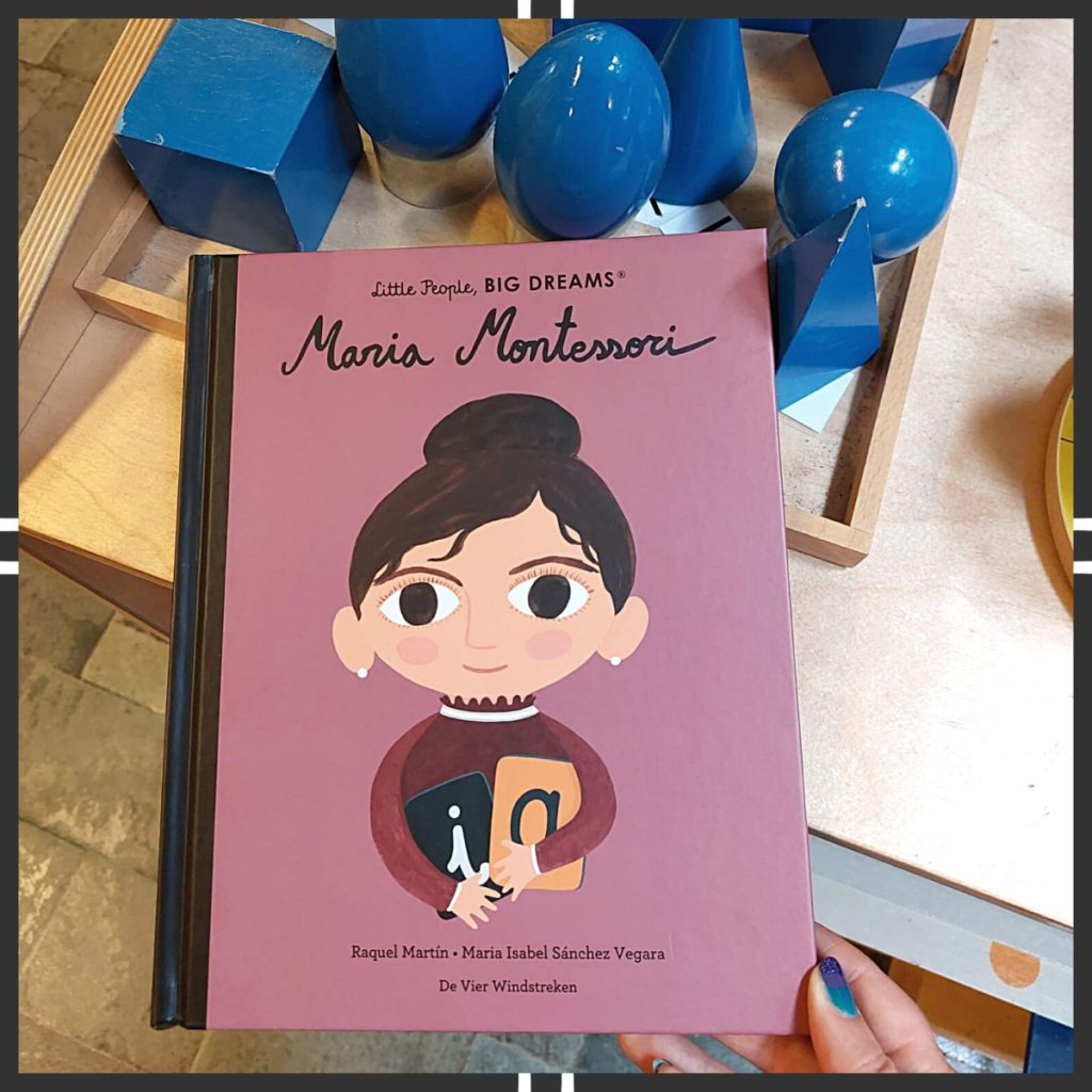 Maria Montessori prentenboekje Little People Big Dreams