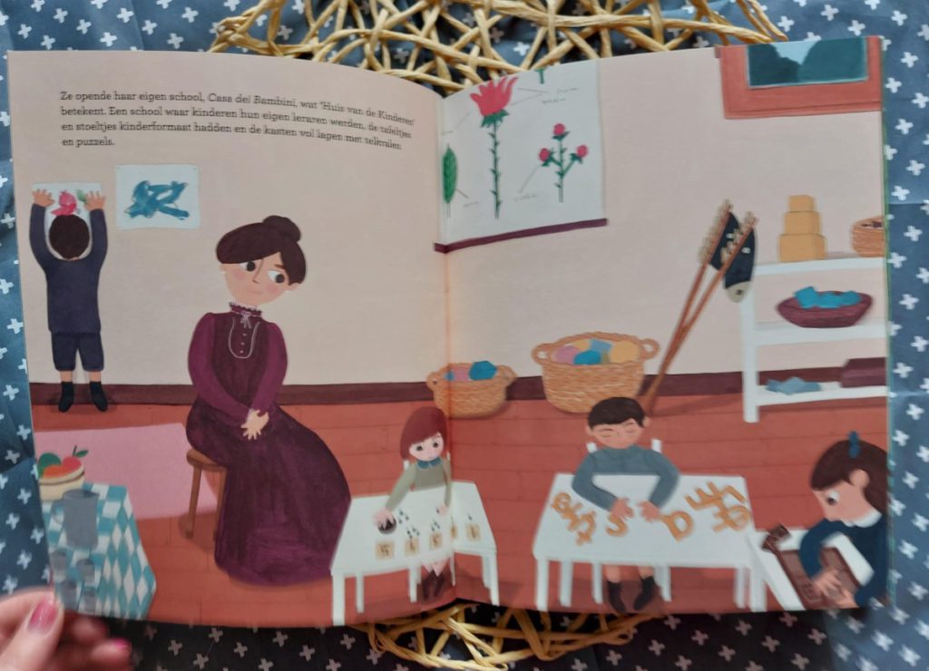 Maria Montessori prentenboekje Little People Big Dreams