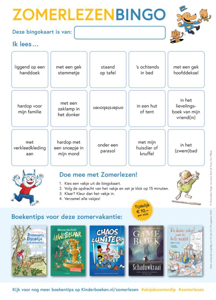 zomerlezenbingo kinderboeken.nl