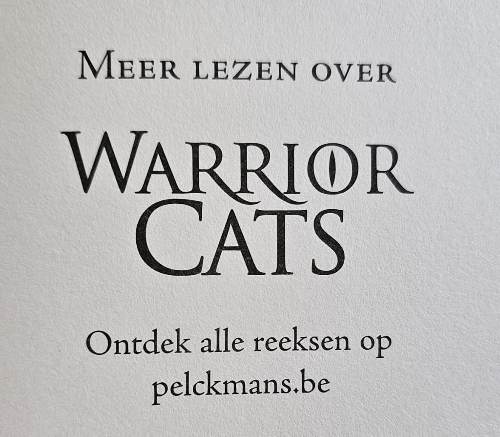 Warrior Cats Pelckmans