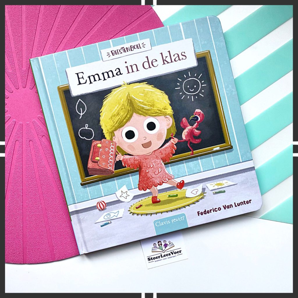 Emma in de klas voorkant cover federico van lunter beestenboel prentenboek school