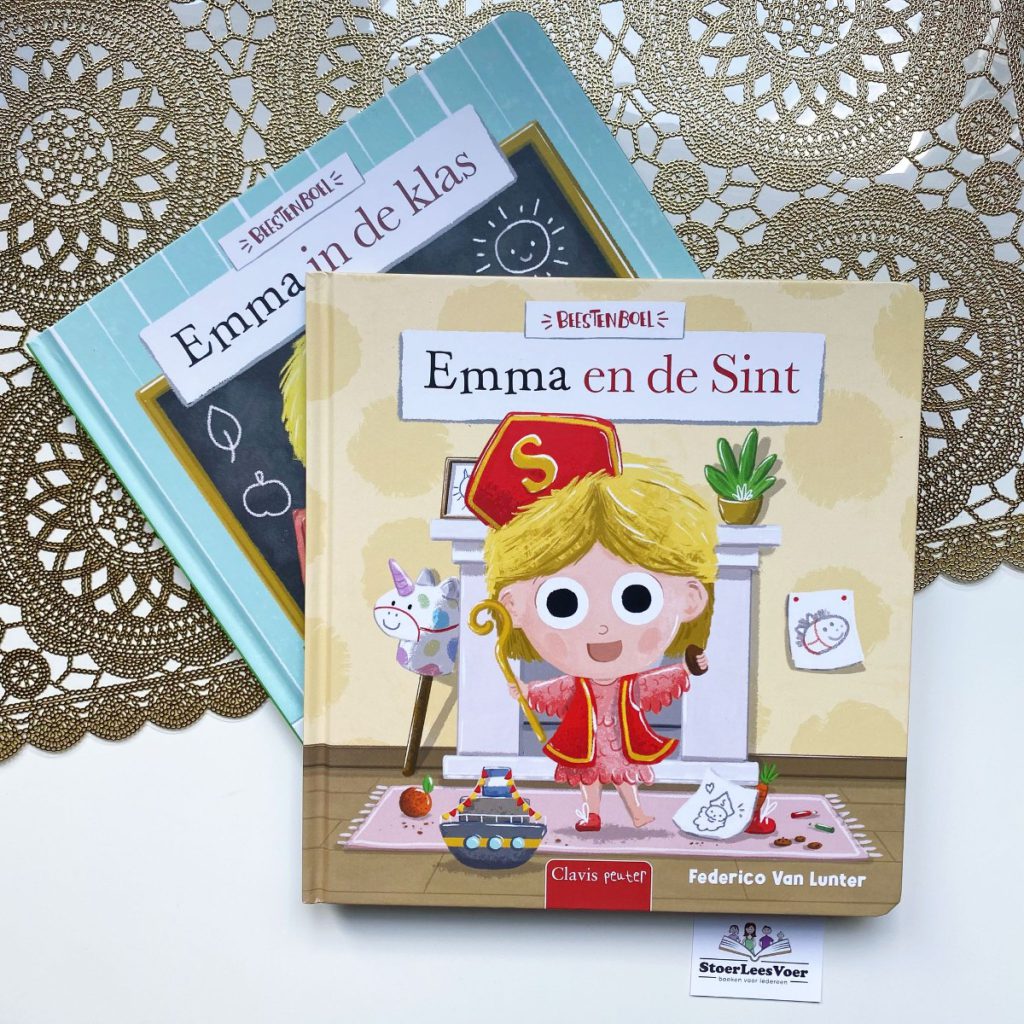 Emma en de Sint emma in de klas beestenboel boeken federico van lunter