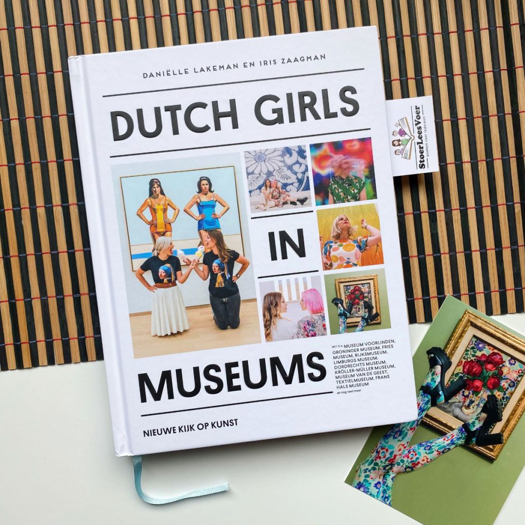 voorkant Dutch Girls in Museums boek musea kunst zaagman lakeman