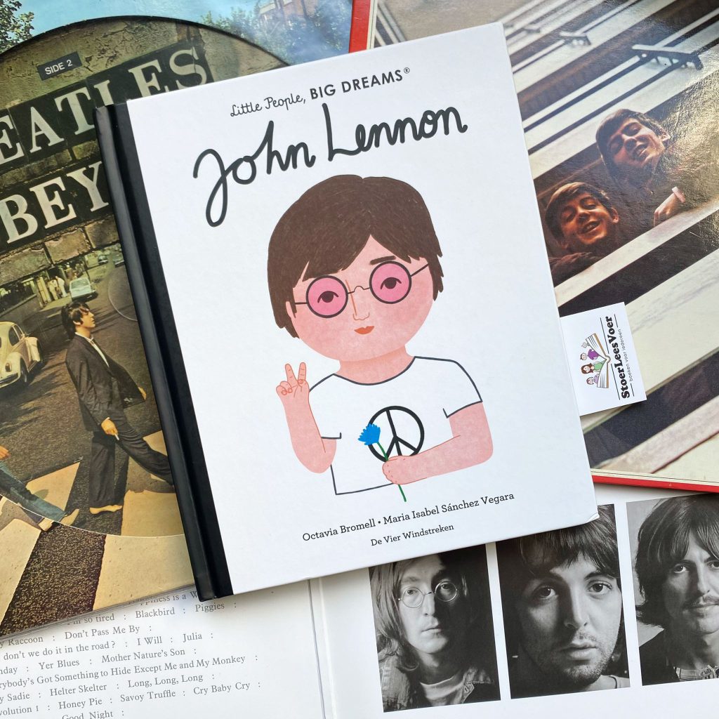 John Lennon little people big dreams voorkant cover the beatles