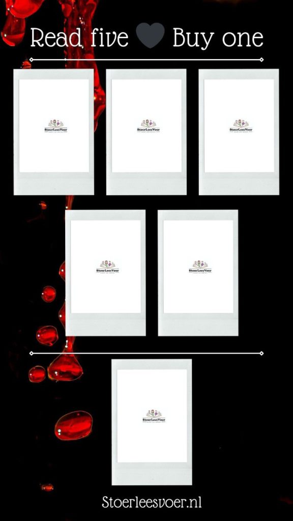 horror bloed template boek book