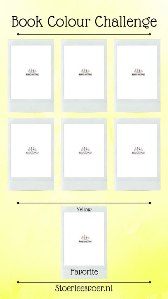 Bookish templates & reading challenges yellow geel instagram boek boekenblog