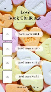 love book challenge boekenblog gratis delen social media