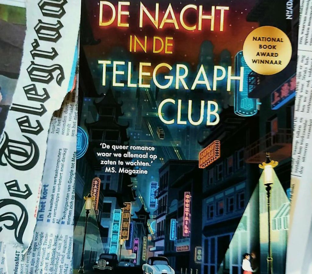 De nacht in de Telegraph Club, voorkant