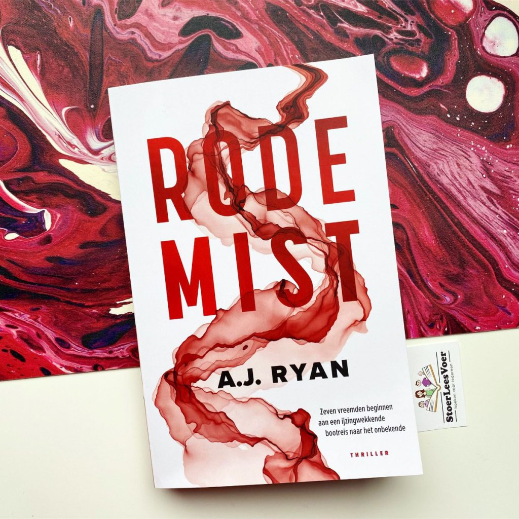 Rode mist aj ryan voorkant thriller