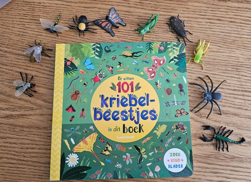 Er zitten 101 kriebelbeestjes in dit boek